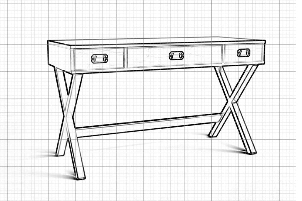 Furniture CAD Drawing | 3D Services | Picsera