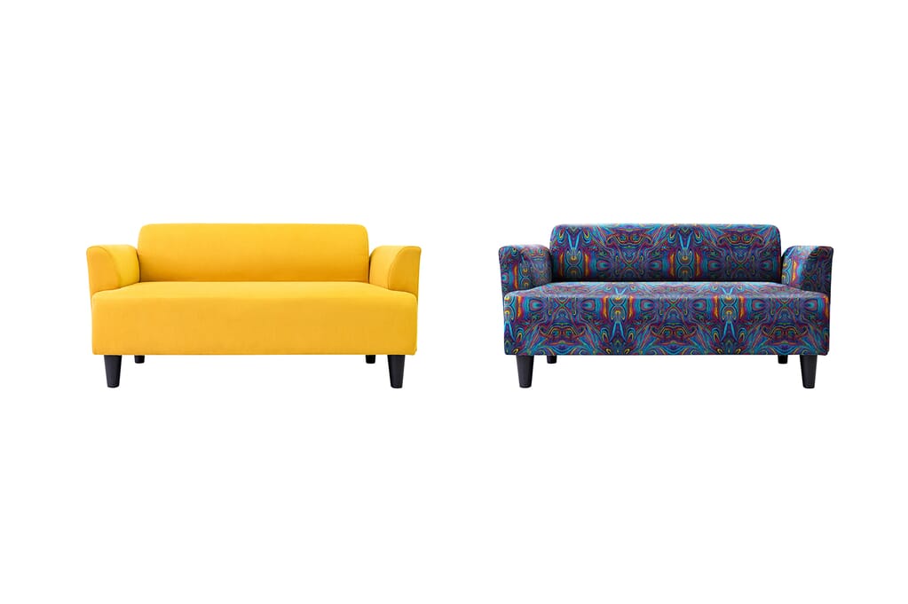 Digital Fabric Replacement Furniture | Photo Editing | Picsera |