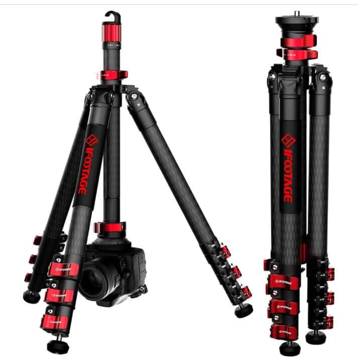 IFootage Carbon Fiber Travel Tripod