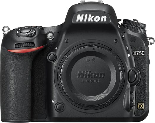 1. Nikon D750 DSLR Camera