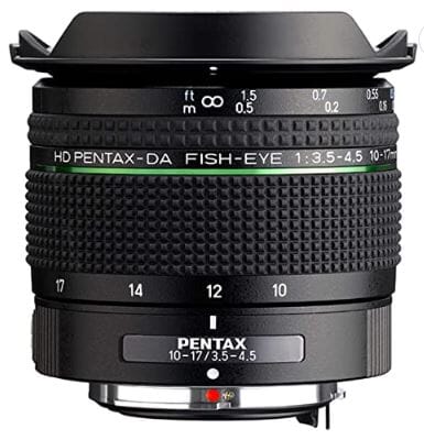 Pentax HD-DA Fish-Eye 10-17mm F3.5-4.5 ED Ultra Wide Angle Zoom Lens