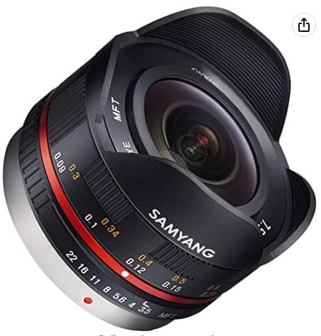 Samyang SY75MFT-B 7.5mm f 3.5 Lens